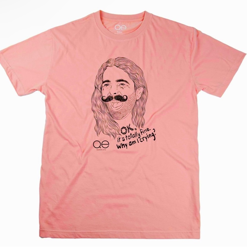🏳️‍🌈 NWT! QE Jonathan Van Ness Statement Tshirt